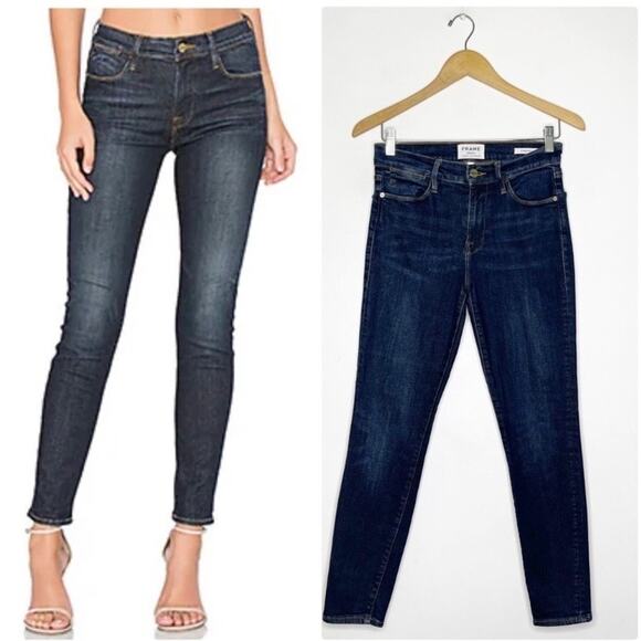 FRAME Denim - Frame Denim Le High Skinny in Harvard Jeans Revolve Size 27
